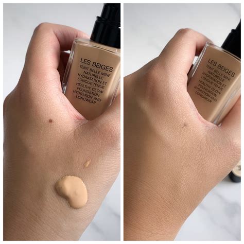 chanel les beiges healthy glow foundation b20